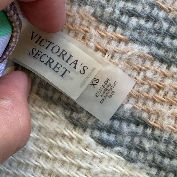 Y2K Victoria secrets Vibrant Plaid Halter beach summer Bikini Set size xs - Picture 5 of 7